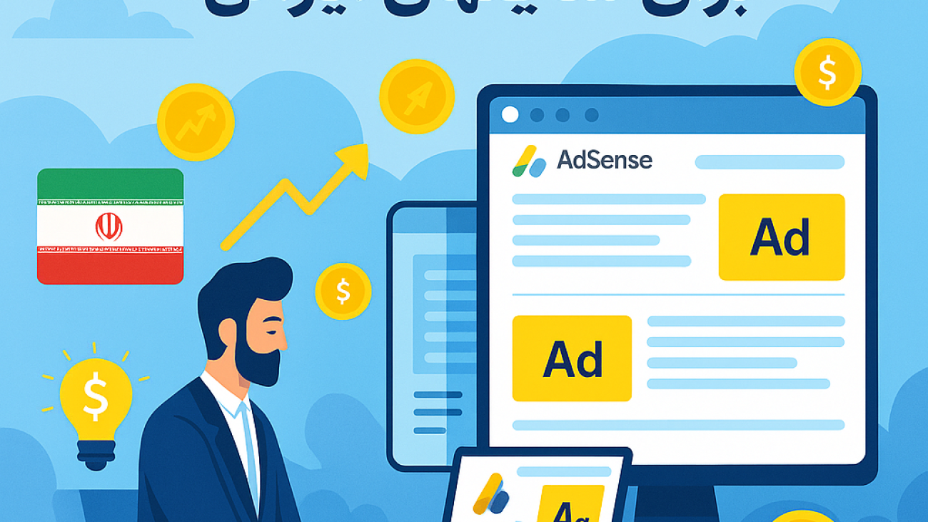 راهنمای کامل گوگل ادسنس برای سایت‌های ایرانی + راهکارهای عملی ۲۰۲۵