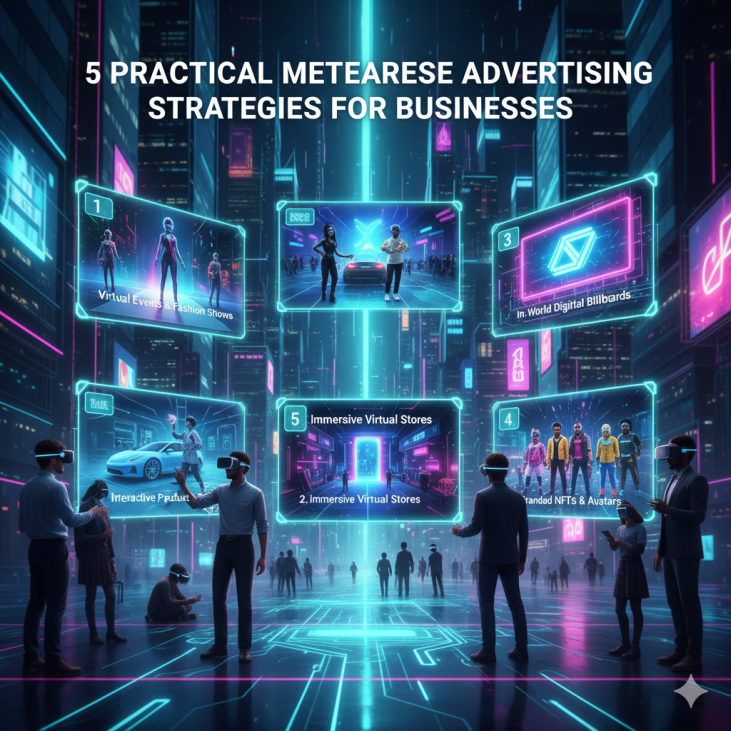 ۵ استراتژی عملی تبلیغات در متاورس برای کسب‌وکارهای ایرانی